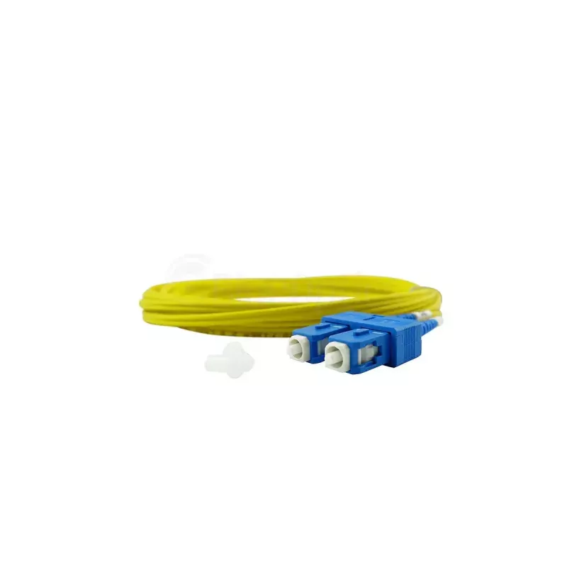 BlueOptics CAB-SMF-LC-SC-7.5-BO Cabo de patch de fibra ótica duplex (compatível com Cisco), LC-UPC/SC-UPC, monomodo G.657.A1 9/125 µm, 7,5 m