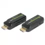 Extensor AV Techly IDATA EXT-E70S transmissor e recetor AV preto