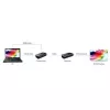 Extensor AV Techly IDATA EXT-E70S transmissor e recetor AV preto