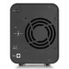 TerraMaster D2-320 conjunto de discos, 2 unidades, HDD SSD, compacto, desktop