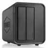 TerraMaster D2-320 conjunto de discos, 2 unidades, HDD SSD, compacto, desktop