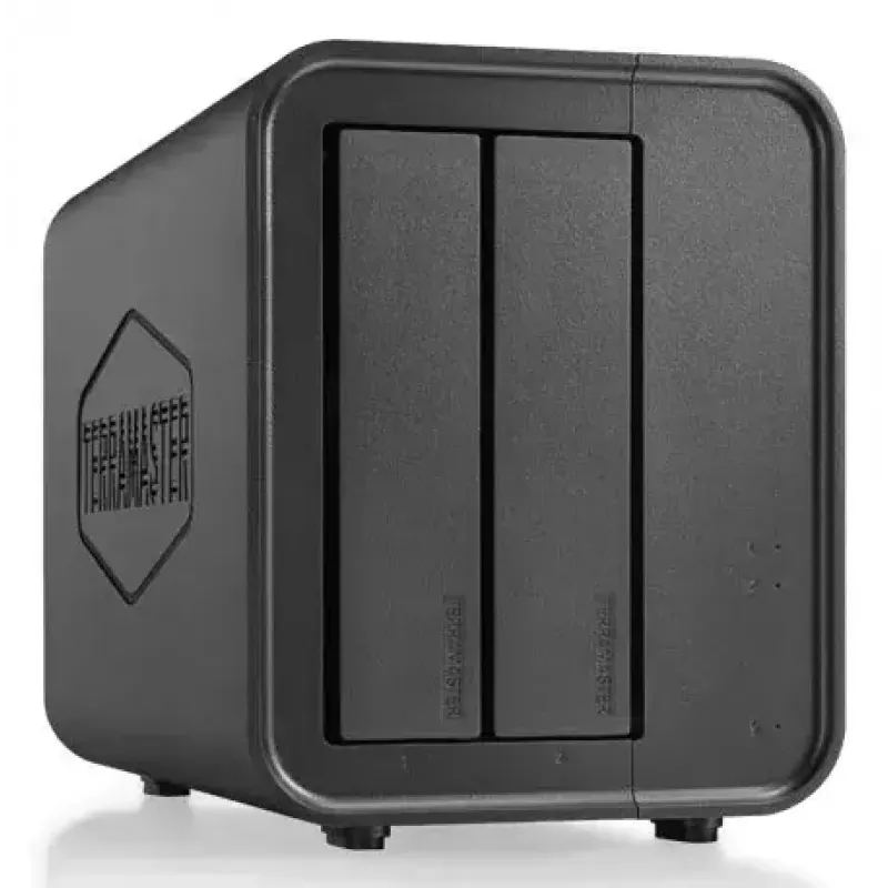 TerraMaster D2-320 conjunto de discos, 2 unidades, HDD SSD, compacto, desktop