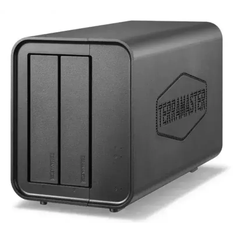 TerraMaster D2-320 conjunto de discos, 2 unidades, HDD SSD, compacto, desktop