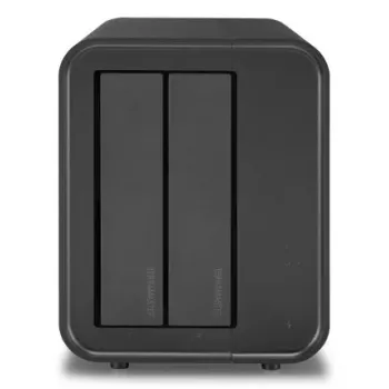 TerraMaster D2-320 conjunto de discos, 2 unidades, HDD SSD, compacto, desktop