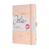 Bloco de notas Sigel Jolie JN335 A5 174 folhas rosa