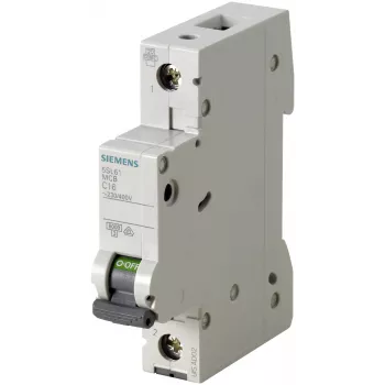 Siemens 5SL6106-6 Disjuntor Disjuntor miniatura Tipo B 1