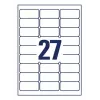 Etiqueta de impressora autoadesiva AVERY L4737REV-65 Branco 6,35 x 2,96 cm