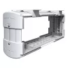 Suporte de computador Dataflex Viewlite - secretária 100, 30 kg, plástico ABS, branco