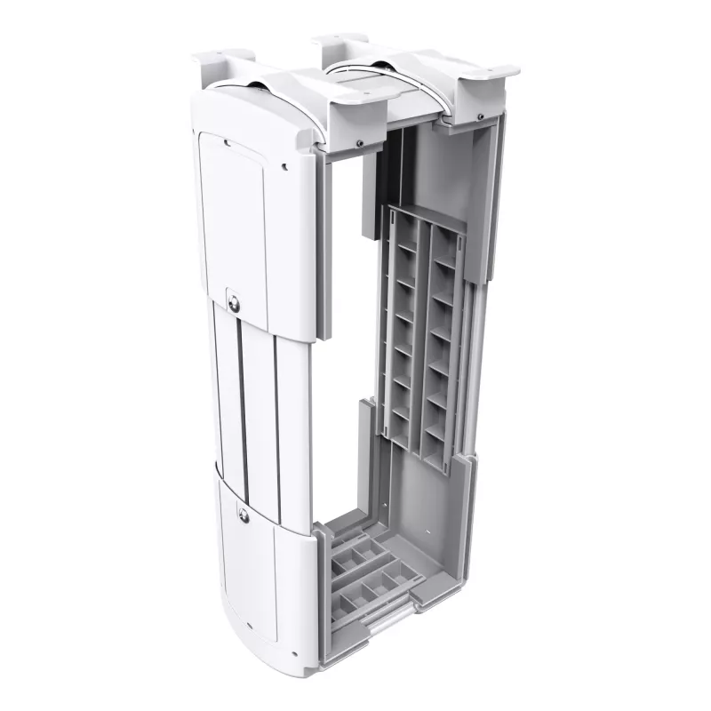 Suporte de computador Dataflex Viewlite - secretária 100, 30 kg, plástico ABS, branco