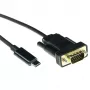 Cabo de conversão USB Type-C para VGA ACT SB0032 2 metros