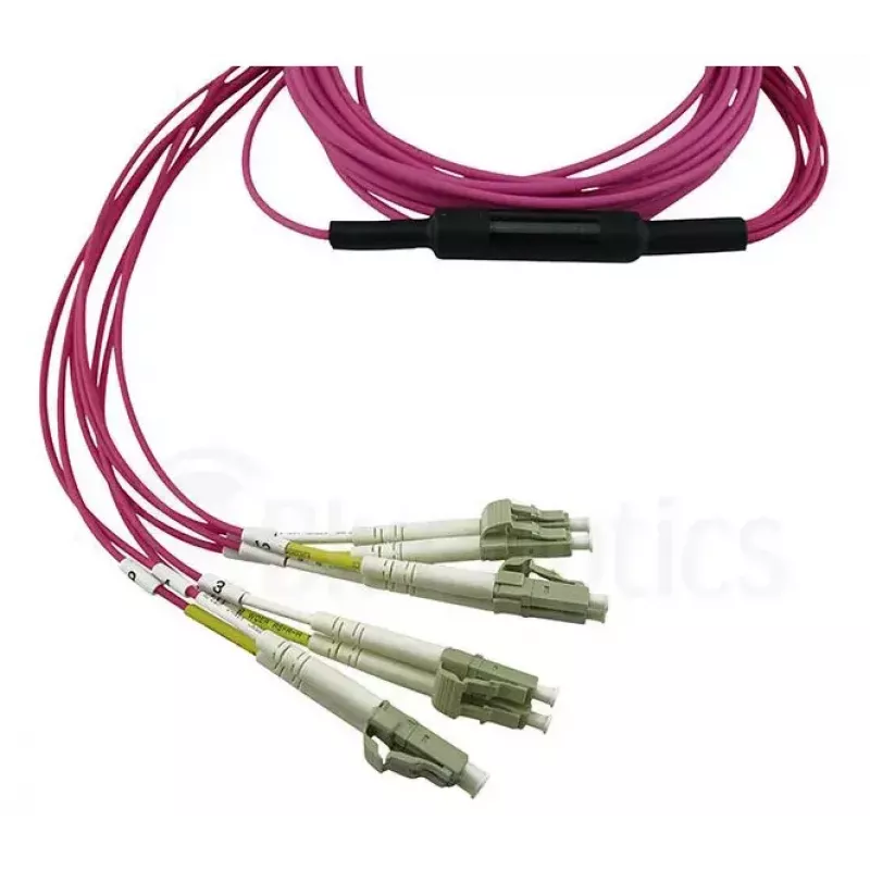 Cabo de fibra ótica InfiniBand BlueOptics EMC CBL-MPO12-4LC-OM4-7M 7,5 m