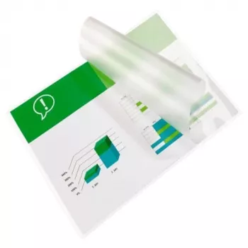 Películas de plastificação GBC A3 80 mícron, brilhante, transparente, A3, 303 mm, 426 mm, 100 unidades