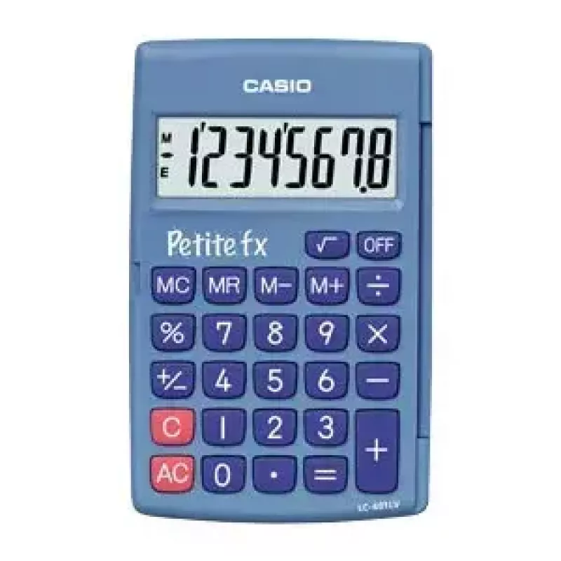 Calculadora básica Casio Petite FX Pocket