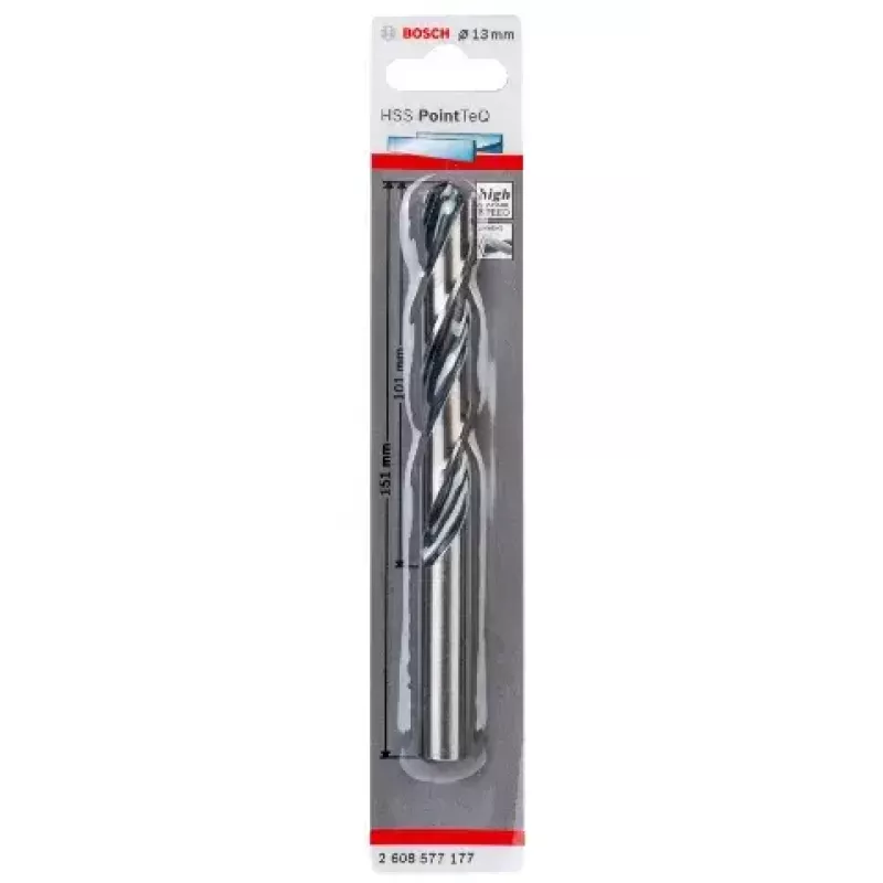 Broca helicoidal Bosch HSS PointTeQ 1,3 cm