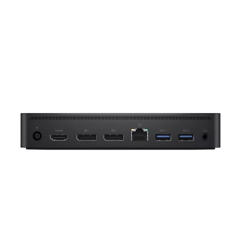 DELL D6000 com fios USB 3.2 Gen 1 (3.1 Gen 1) Type-C preto