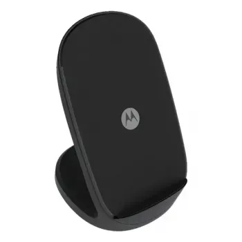 Carregador Motorola SJW202-EU para dispositivos móveis smartphone preto USB carregamento sem fios carregamento rápido interior