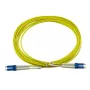 Cabo de fibra ótica InfiniBand BlueOptics LRCABLE10M 10 m LC amarelo