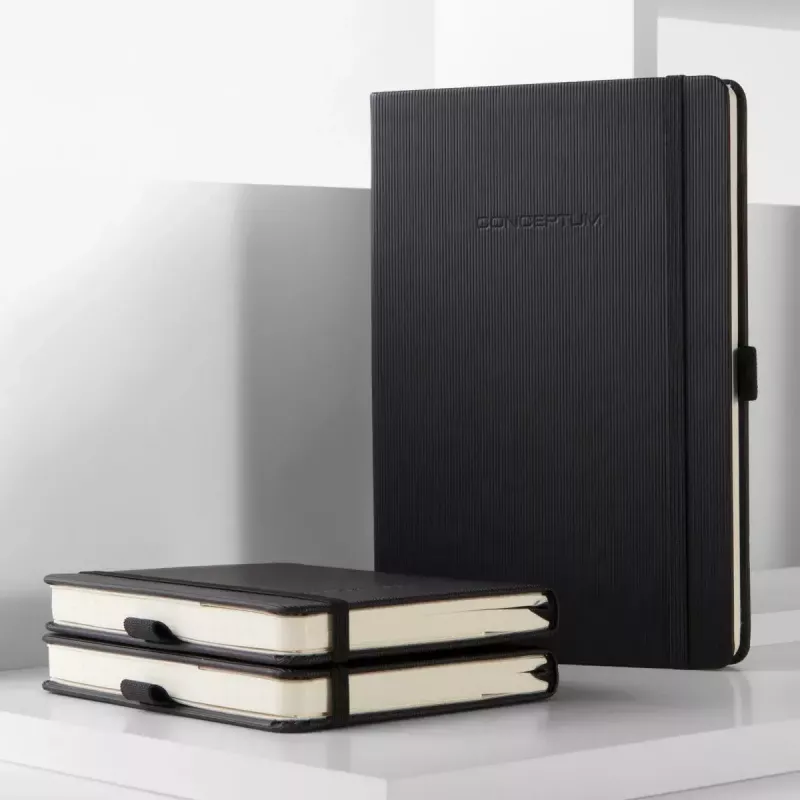 Bloco de notas Sigel CONCEPTUM 194 folhas Preto