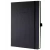 Bloco de notas Sigel CONCEPTUM 194 folhas Preto