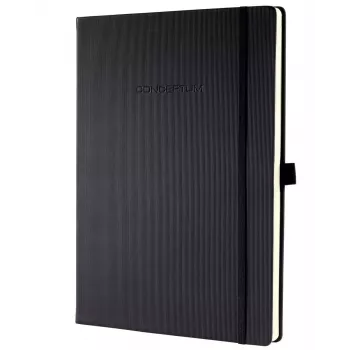 Bloco de notas Sigel CONCEPTUM 194 folhas Preto