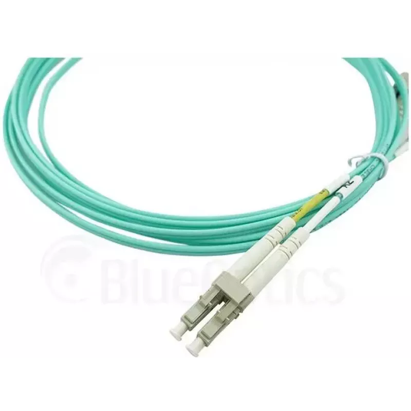 BlueOptics 050502K512000007.5M-BO Cabo de patch de fibra ótica duplex (compatível com Corning), LC-UPC/LC-UPC, multimodo OM3 50/125 µm, 7,5 m