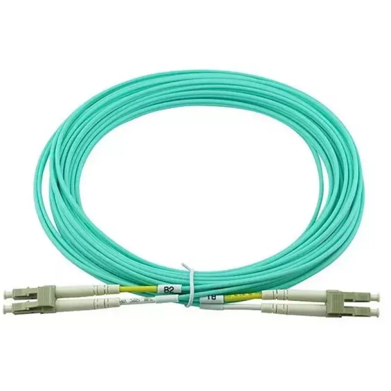 BlueOptics 050502K512000007.5M-BO Cabo de patch de fibra ótica duplex (compatível com Corning), LC-UPC/LC-UPC, multimodo OM3 50/125 µm, 7,5 m