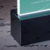 Moldura Sigel TA424 preta transparente