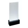 Moldura Sigel TA424 preta transparente