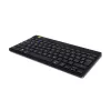 Teclado ergonómico R-Go Tools R-Go Compact Break, teclado compacto com software de pausas, QWERTY (IT), Bluetooth, preto