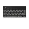 Teclado ergonómico R-Go Tools R-Go Compact Break, teclado compacto com software de pausas, QWERTY (IT), Bluetooth, preto