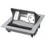 Caixa de computador tipo F Kindermann 7492000031 cinzento branco