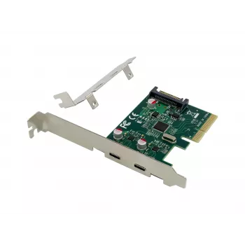 Conceptronic EMRICK13G Placa PCIe 2 portas USB 3.2 Gen 2 Type-C