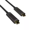 Cabo USB Kindermann 5773 000 508 USB 3.2 Gen 2 8 m USB C preto