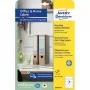 Etiqueta autoadesiva Avery LR4760-10 retangular permanente branca