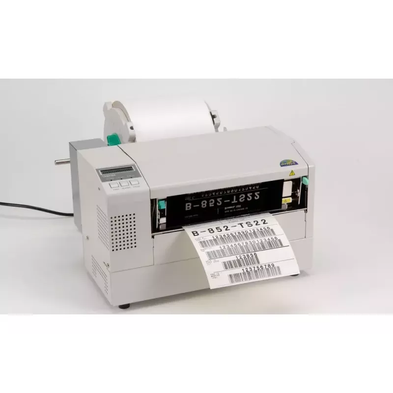 Impressora de etiquetas Toshiba B-852 térmica direta transferência térmica