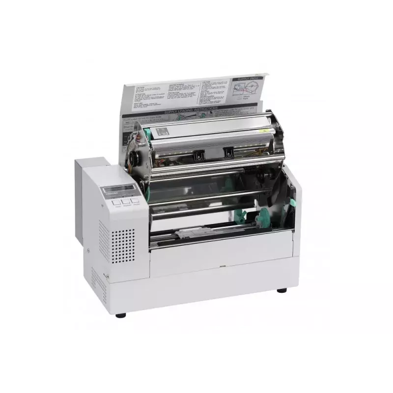 Impressora de etiquetas Toshiba B-852 térmica direta transferência térmica