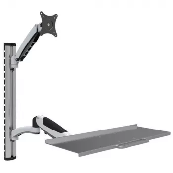 Suporte de monitor / base Techly ICA-PLW 02 68,6 cm (27 polegadas) parede prateado