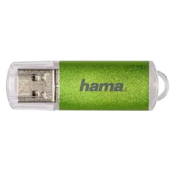 Pen drive Hama Laeta 64GB USB Type-A 2.0 verde, transparente