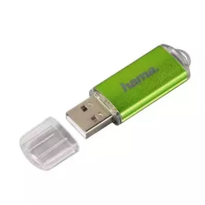 Pen drive Hama Laeta 64GB USB Type-A 2.0 verde, transparente