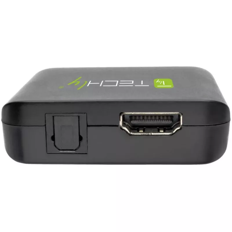 Techly Extrator de áudio HDMI estéreo/áudio 5.1 canais 4K 3D IDATA HDMI-VGA8