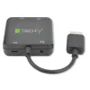 Techly Extrator de áudio HDMI estéreo/áudio 5.1 canais 4K 3D IDATA HDMI-VGA8