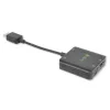 Techly Extrator de áudio HDMI estéreo/áudio 5.1 canais 4K 3D IDATA HDMI-VGA8