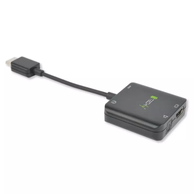Techly Extrator de áudio HDMI estéreo/áudio 5.1 canais 4K 3D IDATA HDMI-VGA8