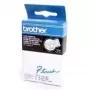 Brother TC-103 Fita de etiquetar azul sobre transparente