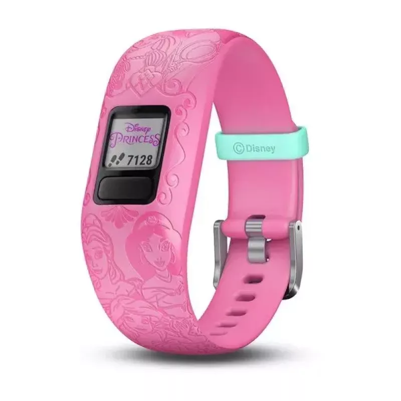 Monitor de atividade de pulso Garmin Vivofit Jr.2 rosa ecrã MIP 88x88