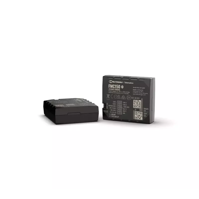 Rastreador GPS Teltonika FMC150 automóvel preto 0,128 GB bateria 6h