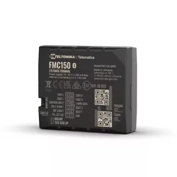 Rastreador GPS Teltonika FMC150 automóvel preto 0,128 GB bateria 6h