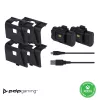 Kit Play & Charge PDP Gaming, Xbox One, bateria para comando de jogos, preto, policarbonato, 3 m, Microsoft