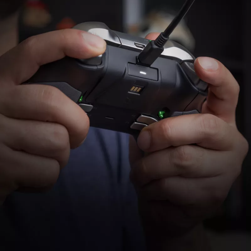 Kit Play & Charge PDP Gaming, Xbox One, bateria para comando de jogos, preto, policarbonato, 3 m, Microsoft