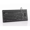 Teclado GETT TKG-086-MB-IP68-preto industrial USB QWERTZ alemão